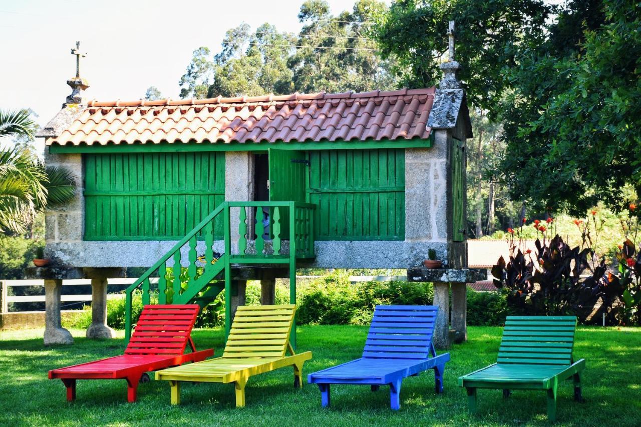 Quinta De San Amaro Rias Baixas Hotel Meano Exterior photo